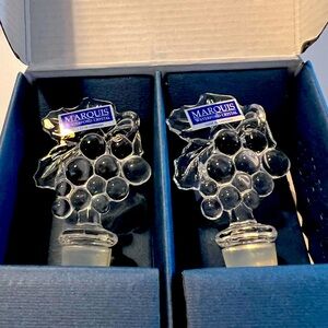 NIB Waterford Crystal Wine Stoppers